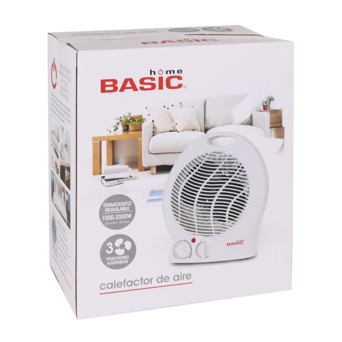 Calefactor de Aire Basic Home 1000-2000W (4 Unidades) 2 Calefactor de Aire Basic Home 1000-2000W (4 Unidades) 2