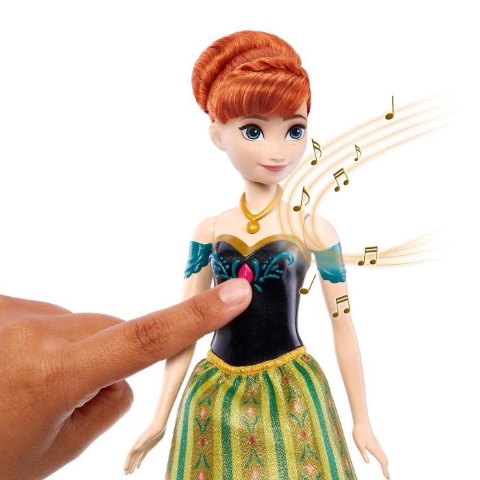 Muñeca Anna Musical Solo Sonidos Hmg47 Disney Frozen 2