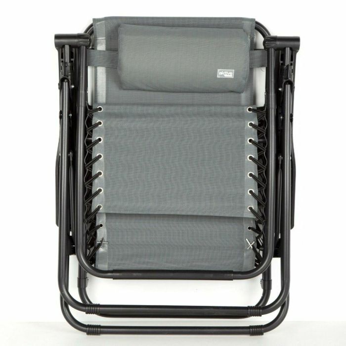 Tumbona Aktive Gris oscuro 52 x 102 x 68 cm 4 Tumbona Aktive Gris oscuro 52 x 102 x 68 cm 4