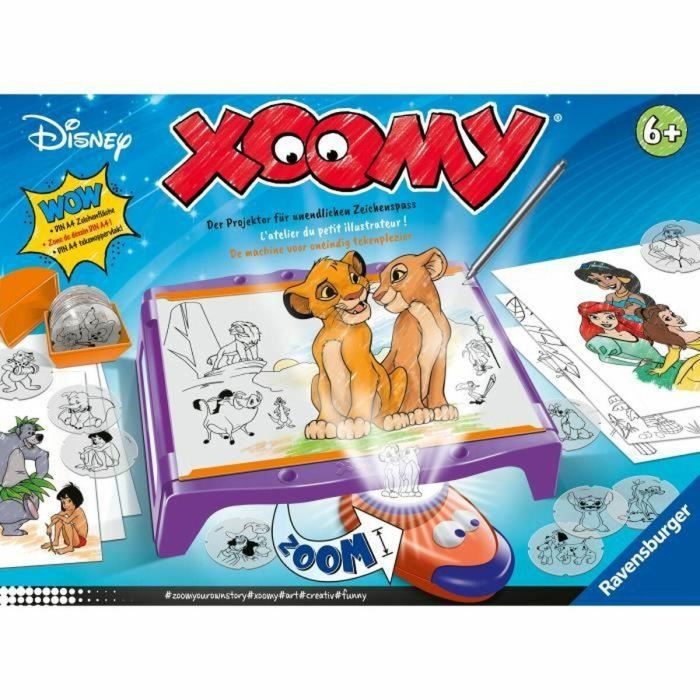 Ravensburger 23946 Xoomy Maxi Disney Timeshares – Mesa de dibujo para actividad creativa infantil (6 años) 2 Ravensburger 23946 Xoomy Maxi Disney Timeshares – Mesa de dibujo para actividad creativa infantil (6 años) 2