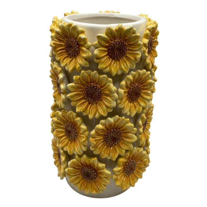 Jarron Shabby DKD Home Decor Amarillo Blanco 14 x 22 x 14 cm (4 Unidades) Jarron Shabby DKD Home Decor Amarillo Blanco 14 x 22 x 14 cm (4 Unidades)