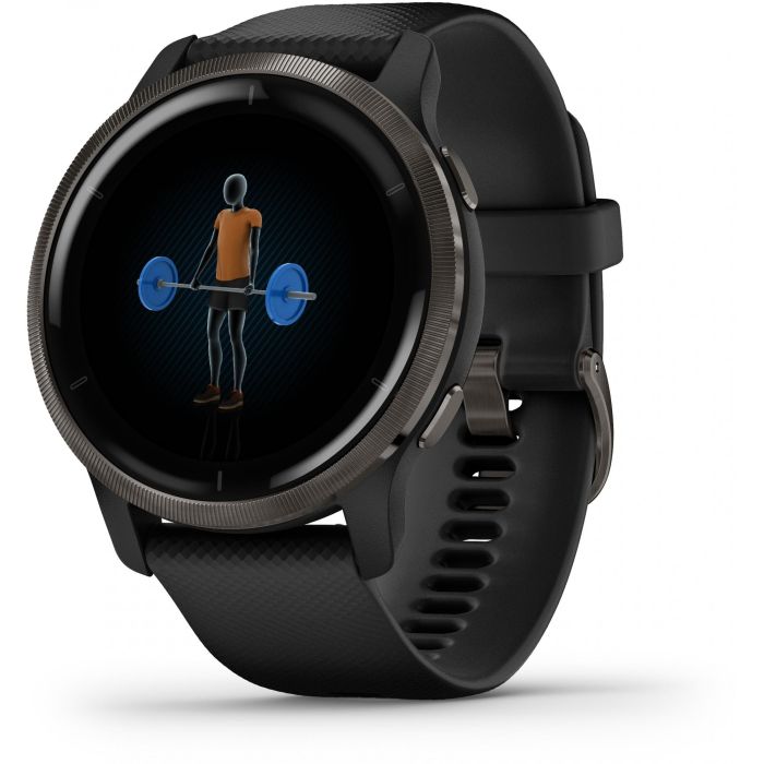 Garmin Venu 2 Smartwatch GPS 45mm, Reloj Inteligente Fitness con Música, Pagos y Monitor de Salud, Color Negro 58 Garmin Venu 2 Smartwatch GPS 45mm, Reloj Inteligente Fitness con Música, Pagos y Monitor de Salud, Color Negro 58