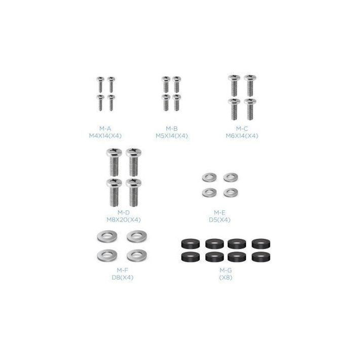 TooQ Soporte de Pared Fijo Inclinable LP1342T-B para TV de 23-42" hasta 35kg 3