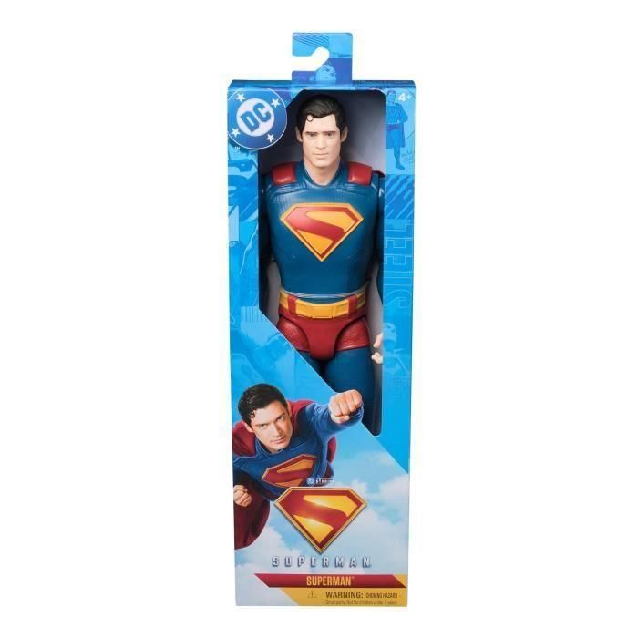 Spin Master 6073657 Figura Superman 30 cm Articulada DC Comics para Niños +4 Años 1