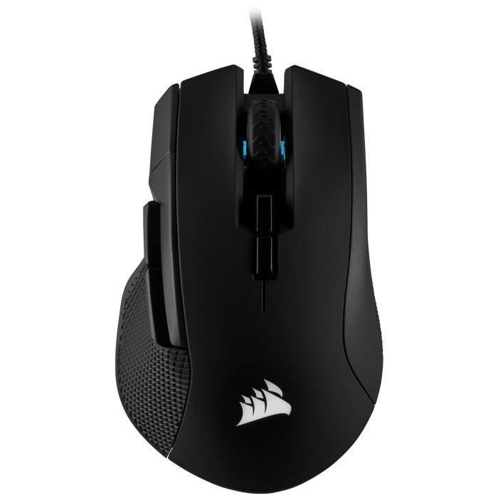 Corsair CH-9307011-EU Ratón Gaming IRONCLAW RGB FPS/MOBA, Óptico 18.000 DPI, Retroiluminación LED RGB, Negro 1 Corsair CH-9307011-EU Ratón Gaming IRONCLAW RGB FPS/MOBA, Óptico 18.000 DPI, Retroiluminación LED RGB, Negro 1