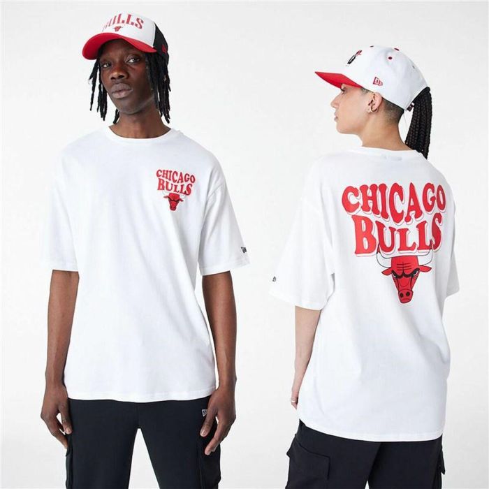 Camiseta de Manga Corta Hombre New Era SCRIPT OS TEE CHIBUL 60435518 Blanco (L) 1 Camiseta de Manga Corta Hombre New Era SCRIPT OS TEE CHIBUL 60435518 Blanco (L) 1