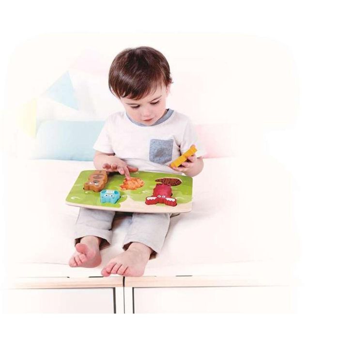 Hape Puzle Táctil Animales del Bosque - Modelos Surtidos para Niños a Partir de 2 Años 2 Hape Puzle Táctil Animales del Bosque - Modelos Surtidos para Niños a Partir de 2 Años 2