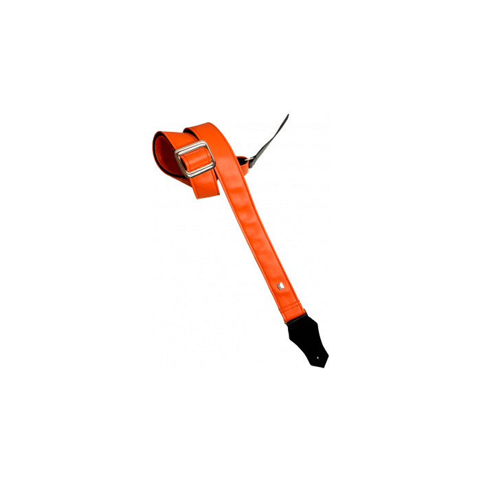 GETM Correa para Guitarra y Bajo Fly Orange - Ajustable hasta 165 cm