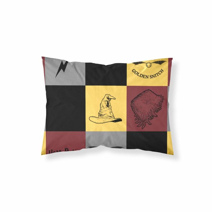 Funda de almohada Harry Potter Hogwarts Multicolor 50x80cm