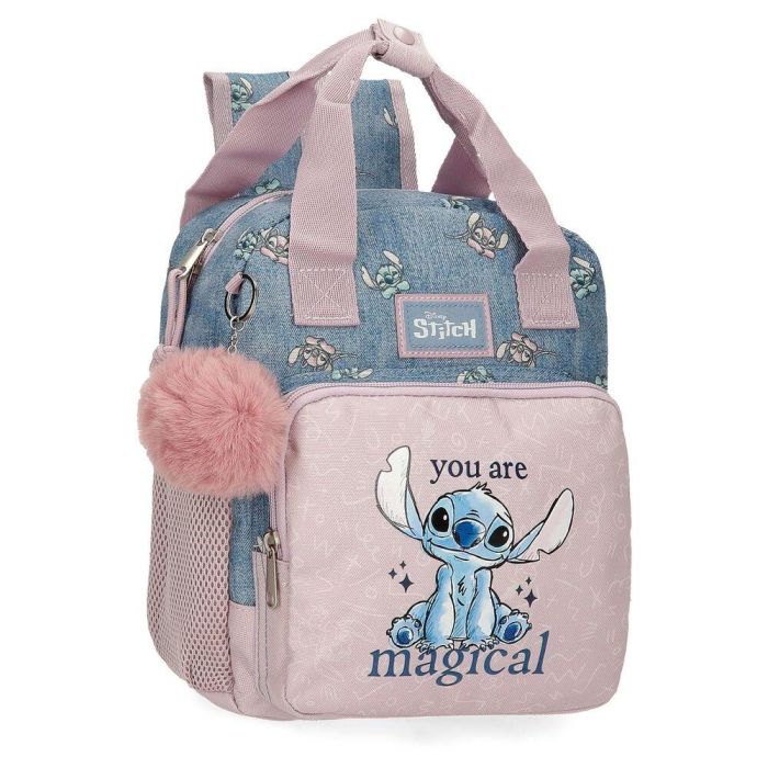 Mochila You Are Magical Stitch Disney 28cm adaptable 0 Mochila You Are Magical Stitch Disney 28cm adaptable 0