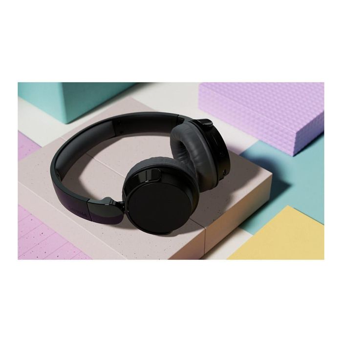 Philips TAH3209BK Auriculares Inalámbricos Diadema Bluetooth Negros con Micrófono, hasta 25h Reproducción, Carga Rápida USB-C 2