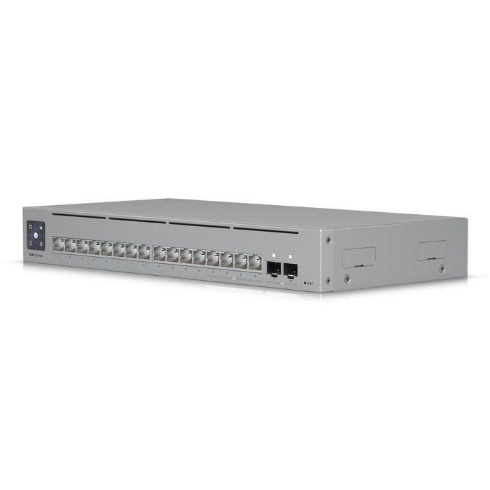 Ubiquiti 50W, 4 x 2.5 GbE RJ45, 12 x GbE RJ45, 2 x 10G SFP+, Layer 3, SGCC steel 3 Ubiquiti 50W, 4 x 2.5 GbE RJ45, 12 x GbE RJ45, 2 x 10G SFP+, Layer 3, SGCC steel 3