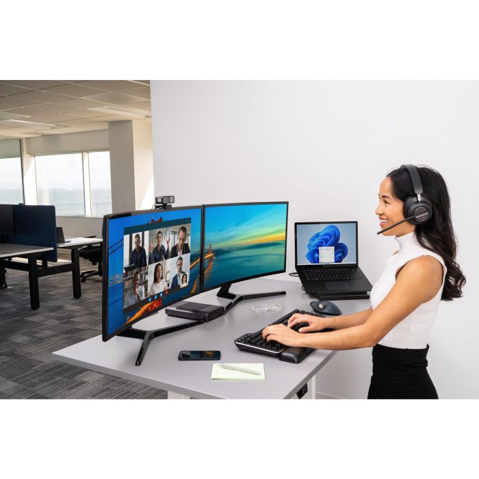 Kensington Auriculares Bluetooth H3000 PROVC Inalámbrico Juego Negro Bluetooth 5.2 69