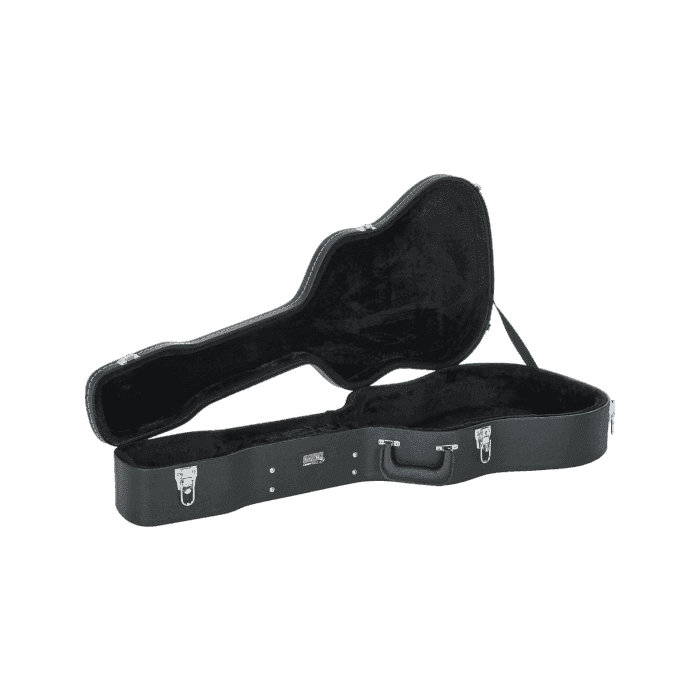 Gator Estuche Guitarra Acústica Dreadnought GW-DELUXE Funda Rígida 112x47x16 cm 1