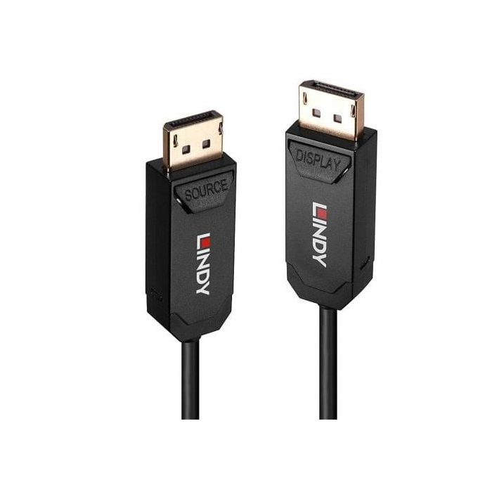 LINDY 50m Fibre Optic Hybrid DisplayPort 2.0 UHBR10 Kabel 3 LINDY 50m Fibre Optic Hybrid DisplayPort 2.0 UHBR10 Kabel 3