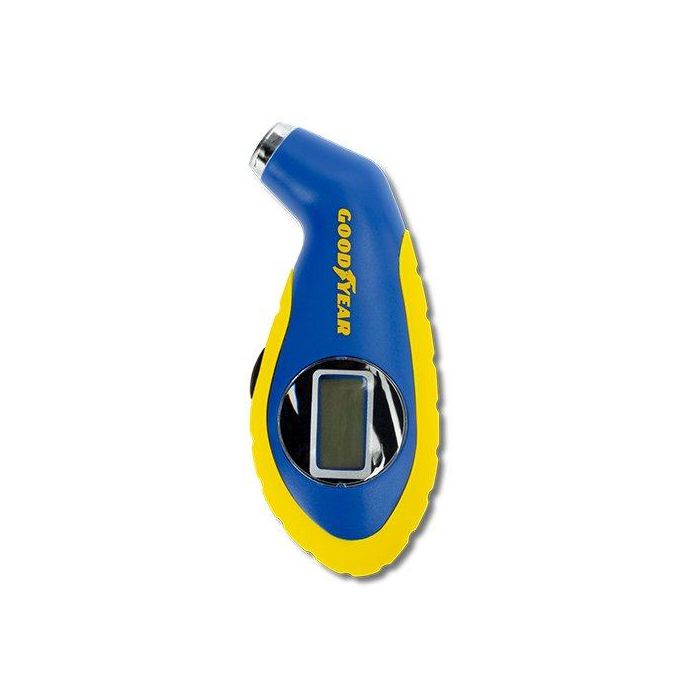 Goodyear GOD0001 Manómetro Digital de Presión de Neumáticos Corto, Rango 0-100 PSI y 0-7 BAR 4