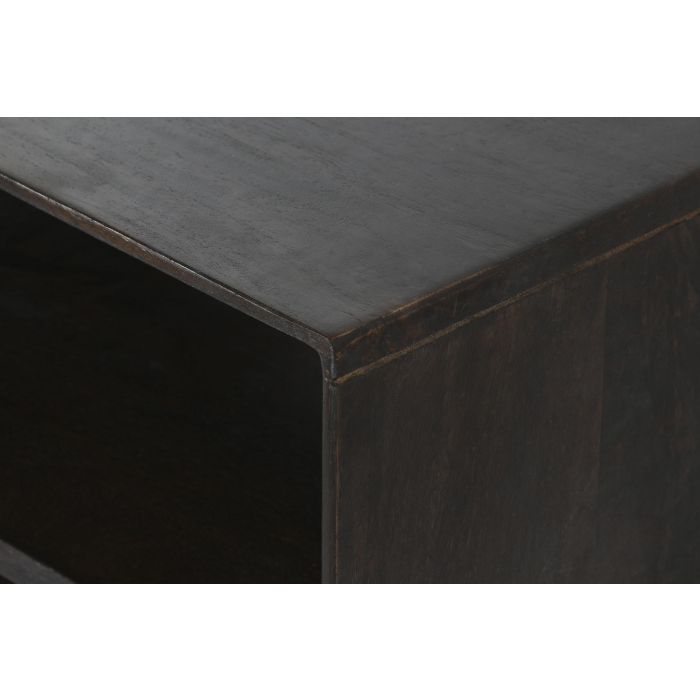 Mueble de TV DKD Home Decor Marrón oscuro 140 x 35 x 50 cm Madera de mango 8