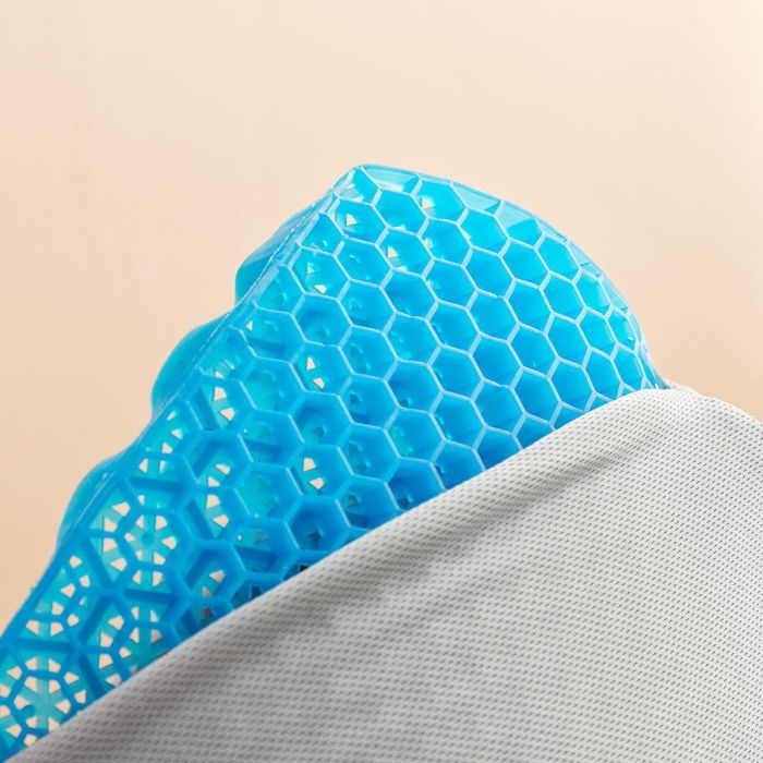 Cojín Lumbar de Gel con Funda Extraíble Glushion InnovaGoods 13 Cojín Lumbar de Gel con Funda Extraíble Glushion InnovaGoods 13