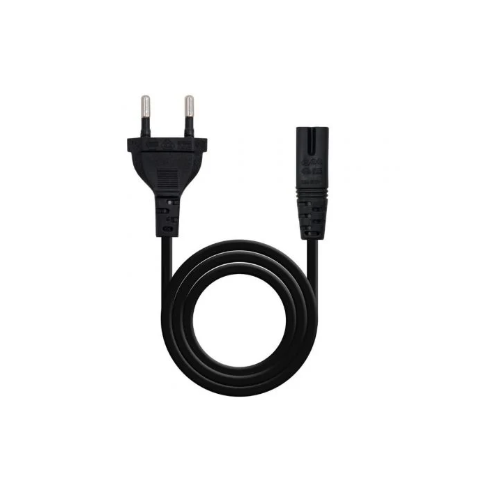 NANOCABLE CABLE ALIMENTACION FORMA 8, CEE7/16/M - C7/H, 3M