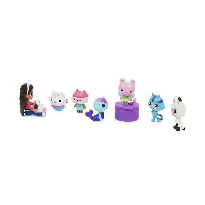 Set de figuras la casa de muñecas de gabby. 26,99x29,37x5,4cm 4 Set de figuras la casa de muñecas de gabby. 26,99x29,37x5,4cm 4