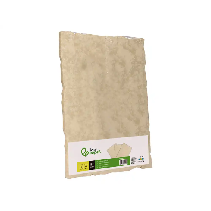 Liderpapel Papel Pergamino DIN A4 con Bordes 180 gr Color Crema Paquete 50 Hojas 7 Liderpapel Papel Pergamino DIN A4 con Bordes 180 gr Color Crema Paquete 50 Hojas 7