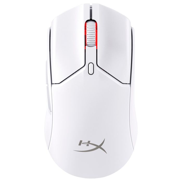 HyperX 7D389AA Ratón Gaming Inalámbrico Pulsefire Haste 2 Mini Blanco Ultraligero 60g Conexión Dual 2.4GHz/Bluetooth Sensor 26K PPP hasta 26000