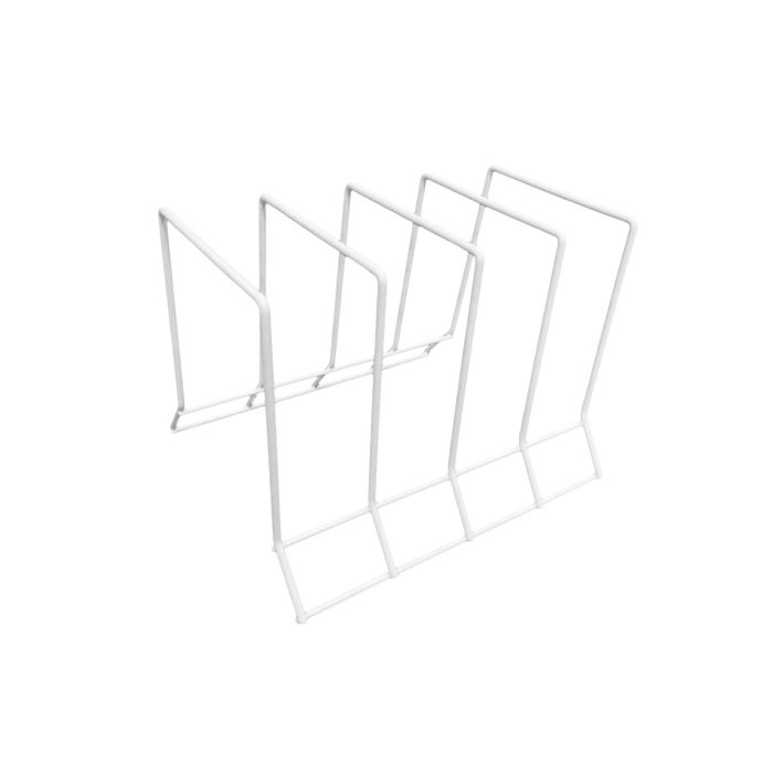 Organizador de sartenes Confortime 26x20.9x19.6 cm blanco (12 Unidades) 1 Organizador de sartenes Confortime 26x20.9x19.6 cm blanco (12 Unidades) 1