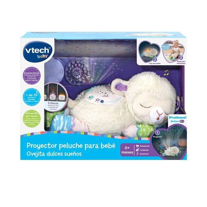 Peluche Proyector LED Oveja Vtech Sweet Dreams 15 x 32 x 12 cm Peluche Proyector LED Oveja Vtech Sweet Dreams 15 x 32 x 12 cm
