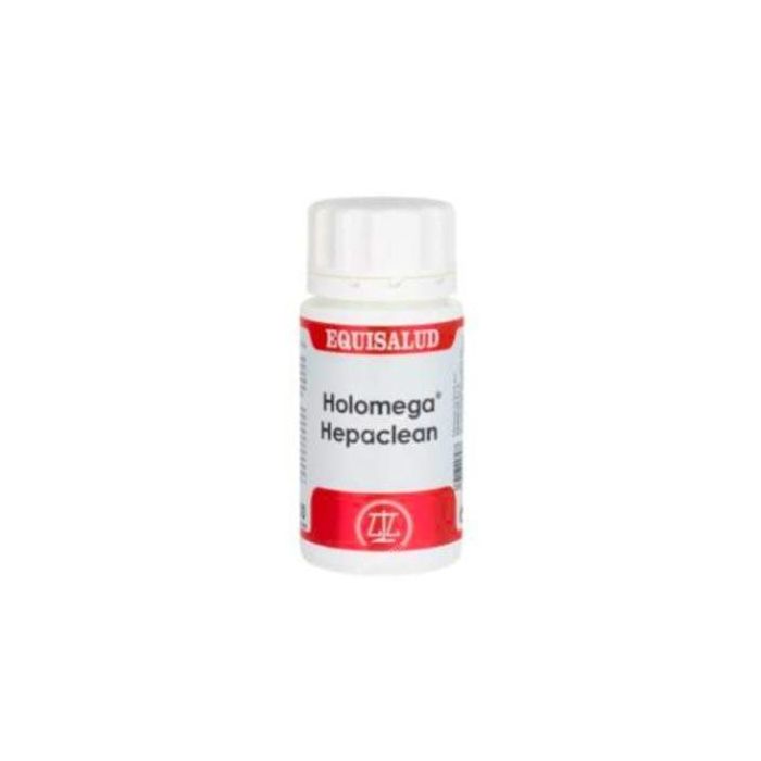 Holomega Hepaclean - Función Hepática Saludable con Cardo Mariano, Alcachofa, Chlorella y Lipoico - 50 Cápsulas