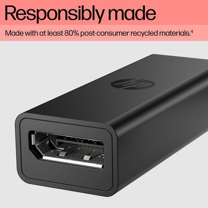 HP Adaptador USB-C a DisplayPort G2 para Pantallas 8K 5