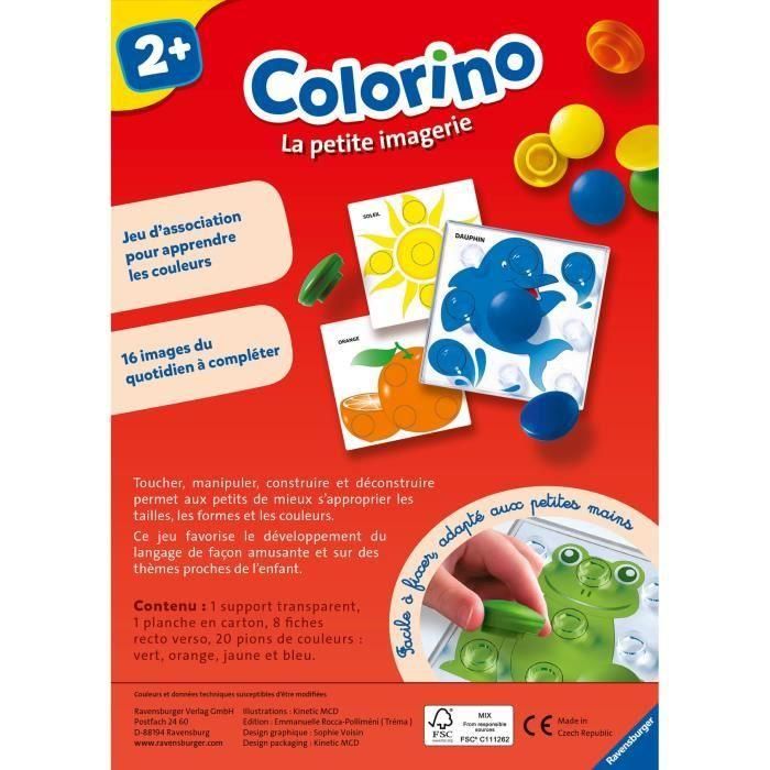 Ravensburger - Colorino - Las pequeñas imágenes - 4005556207978 3 Ravensburger - Colorino - Las pequeñas imágenes - 4005556207978 3