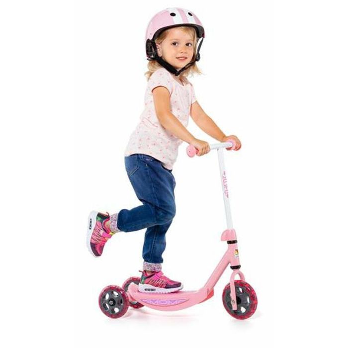 Patinete 3 reudas rosa mi primer scoter. 48x36x90 cm soporta 20 kg 2 Patinete 3 reudas rosa mi primer scoter. 48x36x90 cm soporta 20 kg 2