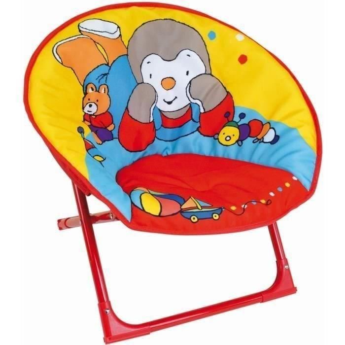 FUN HOUSE T'CHOUPI Asiento de luna - Plegable - H.47 x W.54 x D.42 cm - Para niños 1 FUN HOUSE T'CHOUPI Asiento de luna - Plegable - H.47 x W.54 x D.42 cm - Para niños 1
