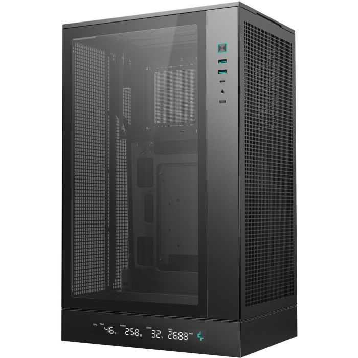 DeepCool CH270 DIGITAL Mini Tower PC Negro, para placas base micro ATX y Mini-ITX 3