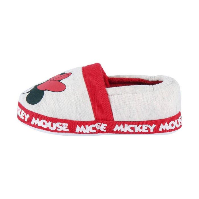 Zapatillas de Estar por Casa Minnie Mouse Gris claro 4 Zapatillas de Estar por Casa Minnie Mouse Gris claro 4
