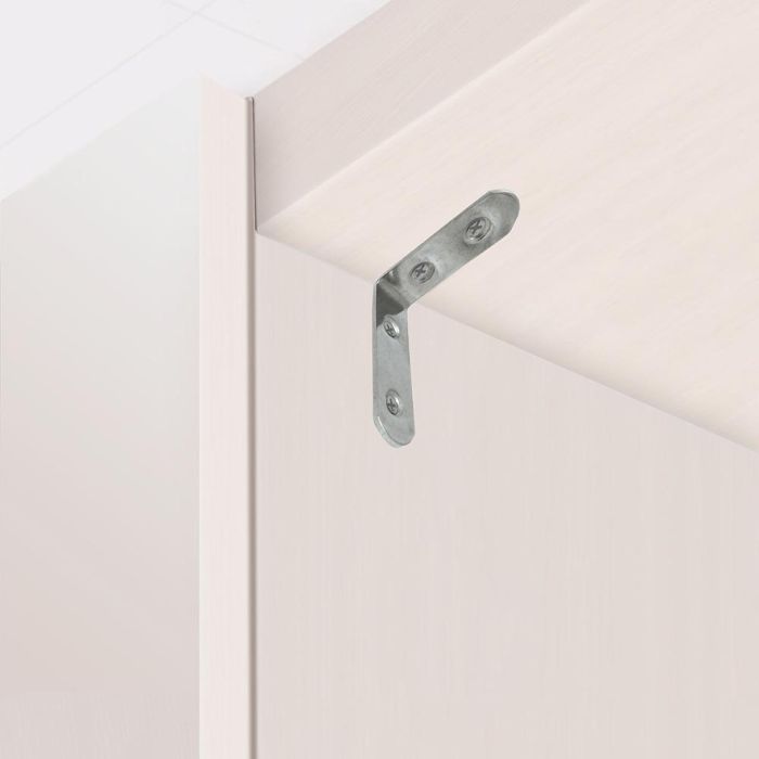 Edm Ángulo Refuerzo An24 Acero Inoxidable 50 x 50 x 16 mm 4 Unidades Tornilleria Incluida 4 Edm Ángulo Refuerzo An24 Acero Inoxidable 50 x 50 x 16 mm 4 Unidades Tornilleria Incluida 4