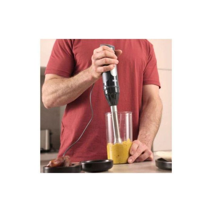 Batidora de mano Braun MultiQuick 5 Pro Hand Blender MQ 55236 M/ 1000W/ 26 Velocidades 1 Batidora de mano Braun MultiQuick 5 Pro Hand Blender MQ 55236 M/ 1000W/ 26 Velocidades 1