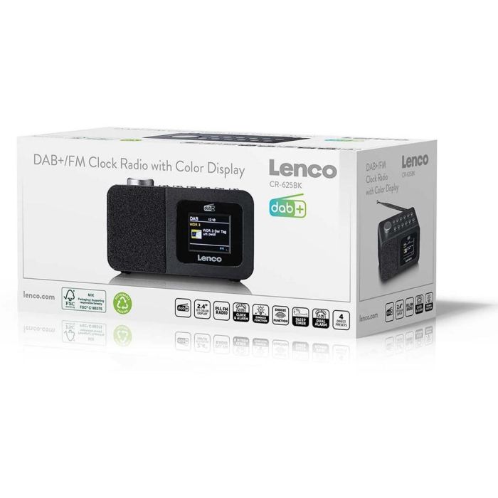 Lenco CR-625BK schwarz 2