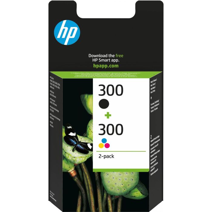 HP CARTUCHO INYECCION TINTA NEGRO/COLOR nº300 PACK-2