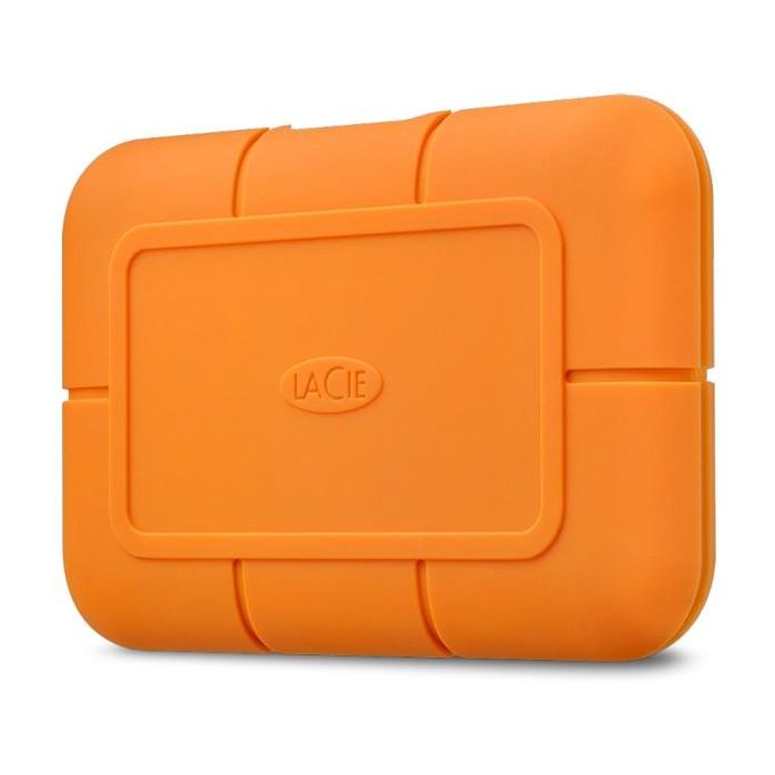 LaCie Rugged SSD 1TB USB-C Externo Naranja - Unidad de Estado Sólido Portátil 3.2 Gen 2 (3.1 Gen 2) para Windows/Mac