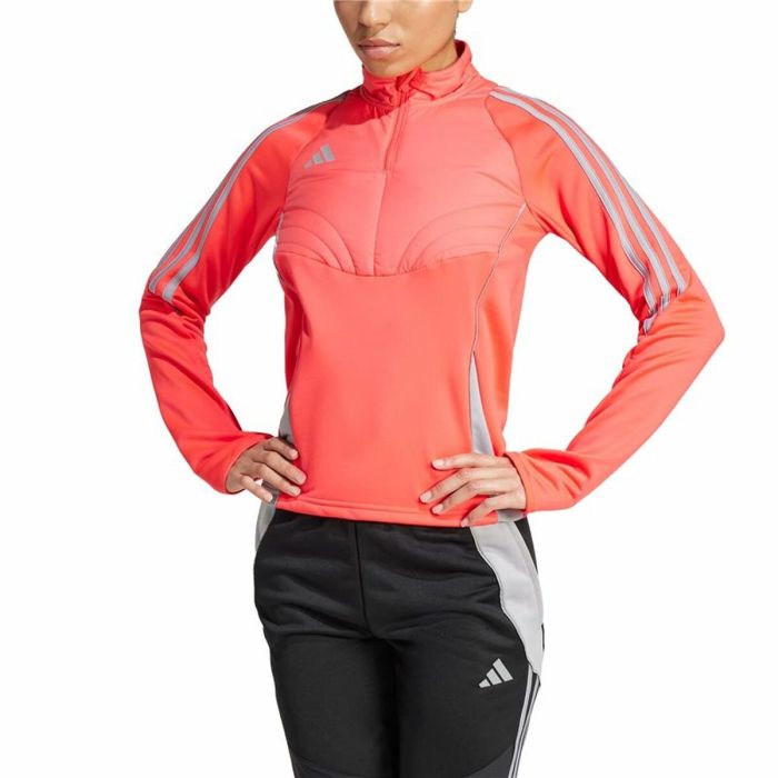 Sudadera sin Capucha Mujer Adidas Winterized Salmón 4