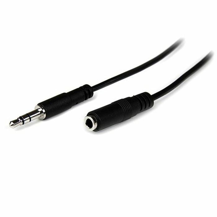 Cable Alargador Jack (3,5 mm) Startech MU1MMFS Negro 1 m