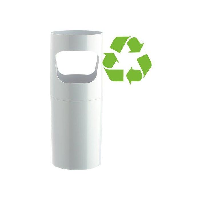 Archivo 2000 Paragüero Sostenible 255x640 mm Poliestireno 100% Reciclado Y Reciclable Blanco