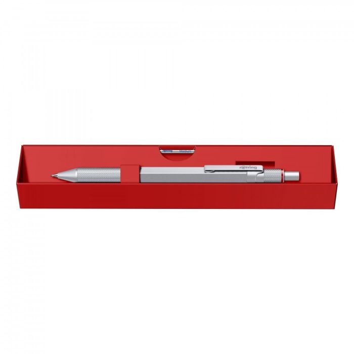 ROTRING Feinminenst. 600MULTI 3in1 Silb.0.5 Kug. bl/r Geschenkbox 2 ROTRING Feinminenst. 600MULTI 3in1 Silb.0.5 Kug. bl/r Geschenkbox 2