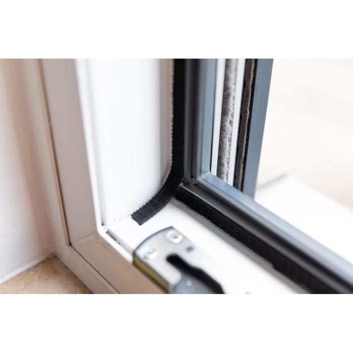 Schellenberg 70474 Mosquitera Easy Open 130 x 150 cm Antracita Poliéster Instalación sin Taladro 4