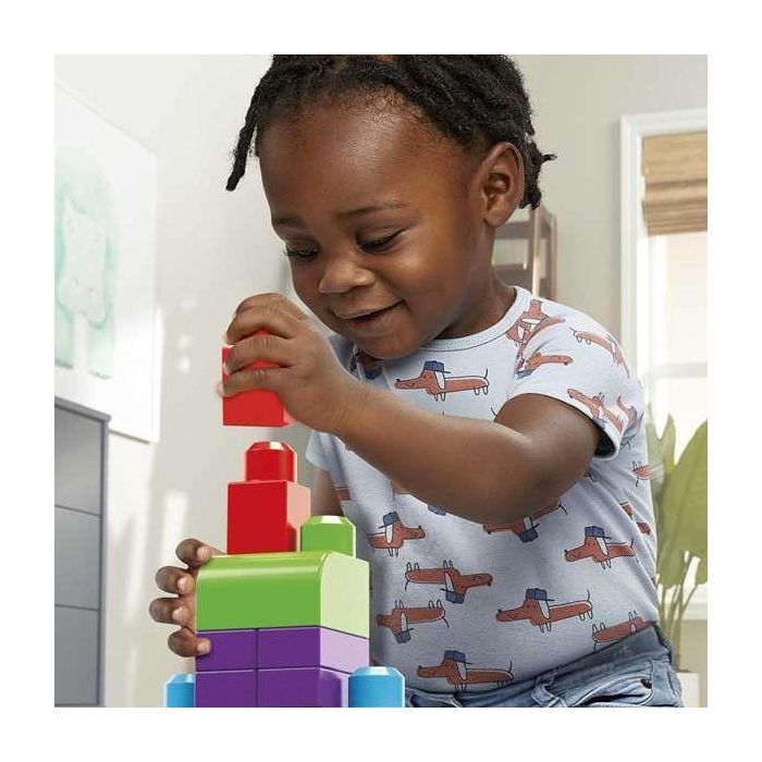 Mattel Bolsa Construccion Mega Bloks 60 Piezas Azul para Niños 8 Mattel Bolsa Construccion Mega Bloks 60 Piezas Azul para Niños 8