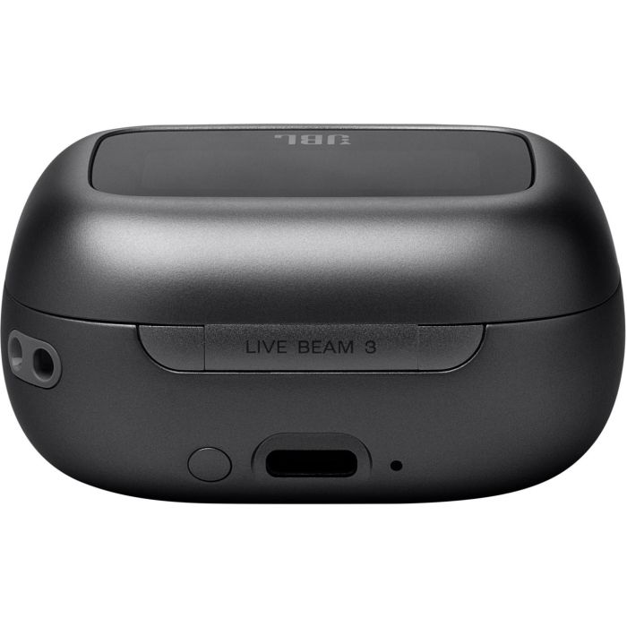 JBL Live Beam 3 - Auriculares Inalámbricos Bluetooth 5.2 Intraaurales, Negro, IP55 Resistente al Agua y Polvo, 24h de Autonomía, Carga Rápida USB-C