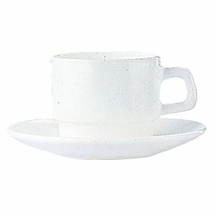 Taza Mug Arcoroc Restaurant Blanco Vidrio 6 Unidades (25 cl)