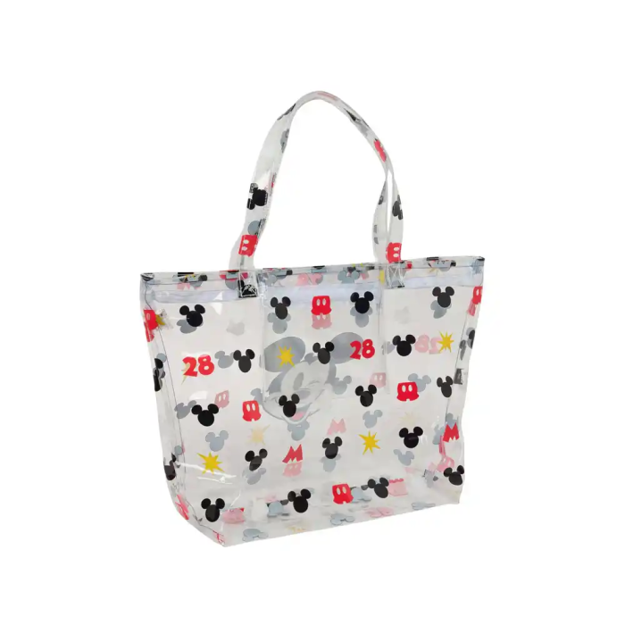 Bolsa de Compras Mickey Mouse Clubhouse Beach Multicolor Transparente 54 x 35 x 17 cm 1