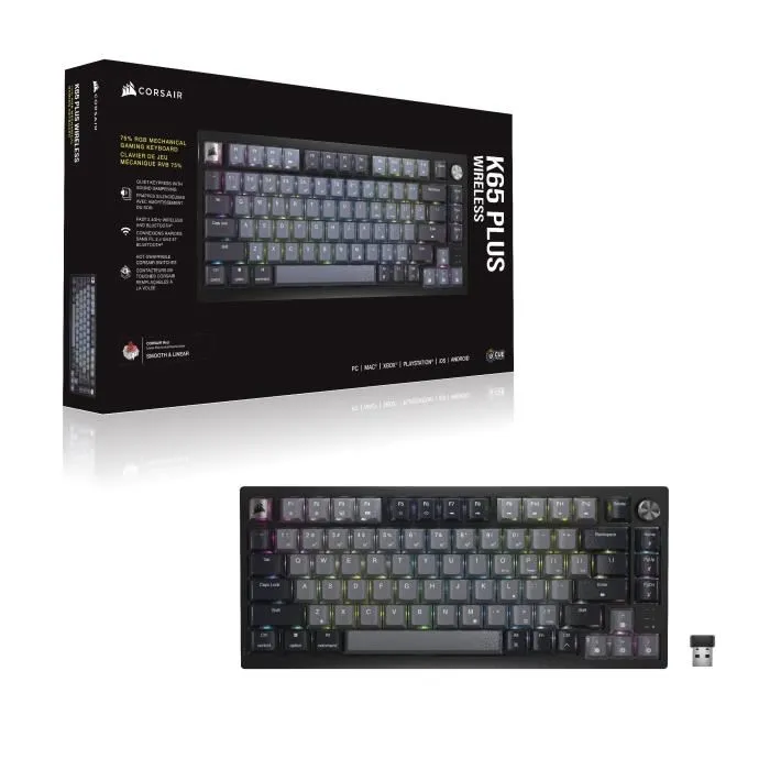 Corsair Teclado Gaming K65 Plus COR1732408473383
